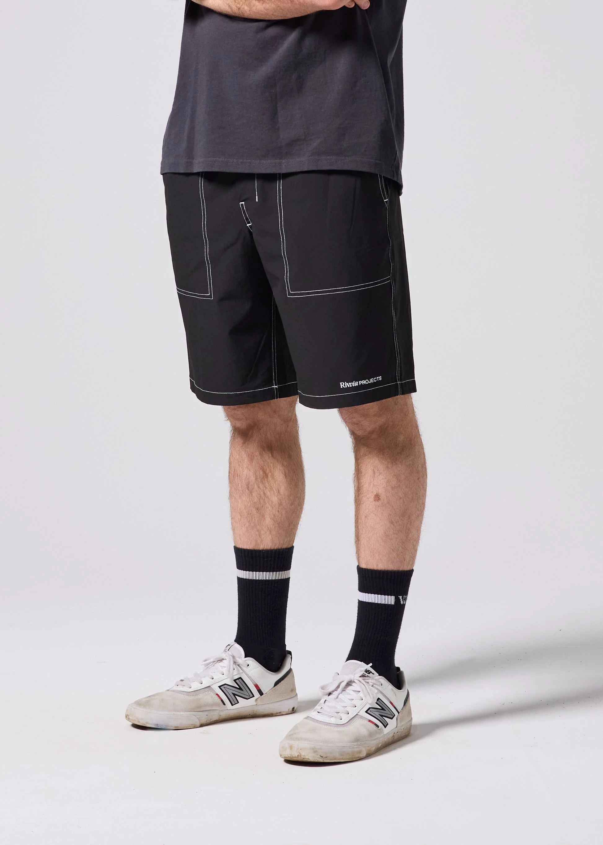 Daily Grind 20" Shorts - Black - Image 2