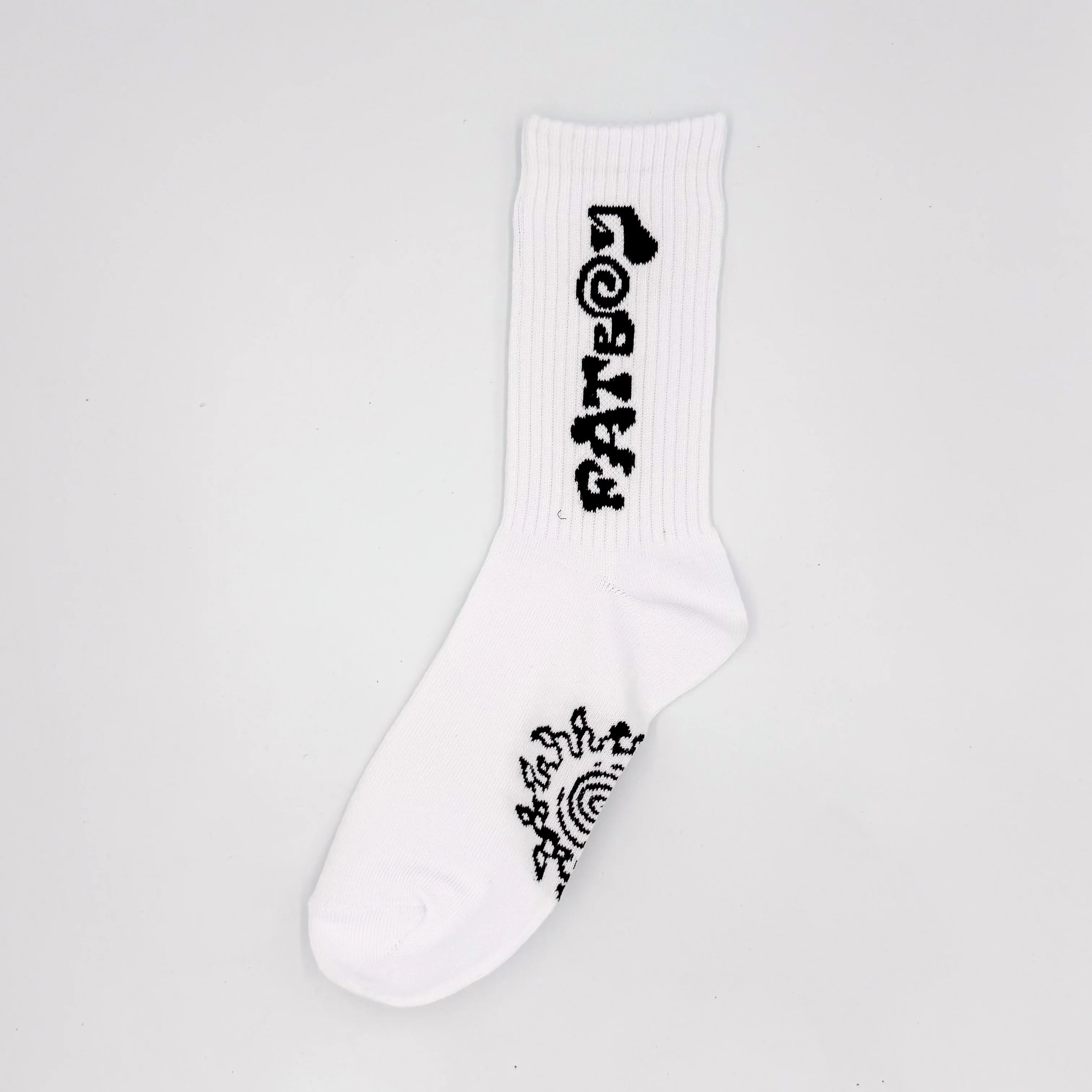 Funnel Socks - White
