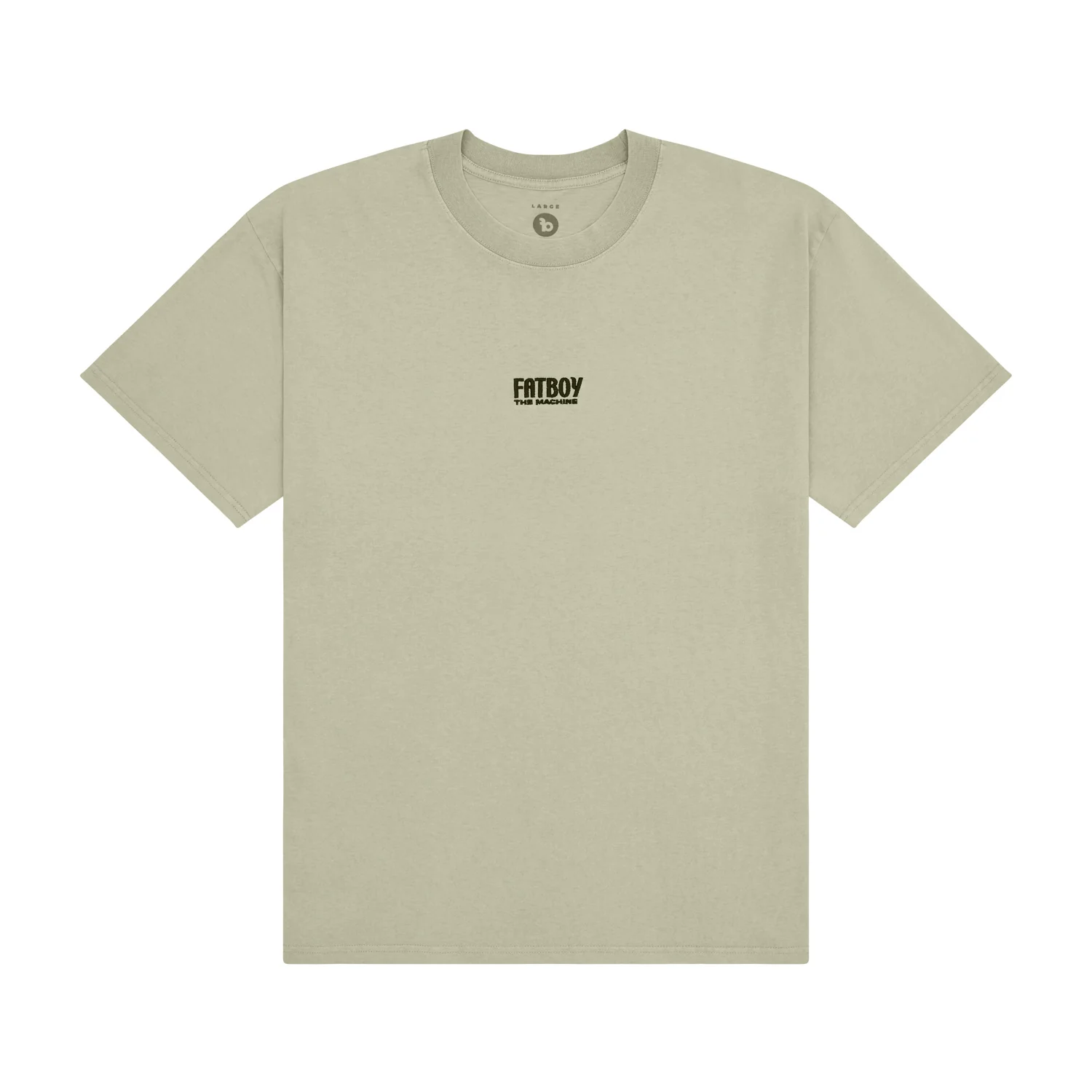 Fatboy Tee - Fatboy Embroidered Sage - Image 4