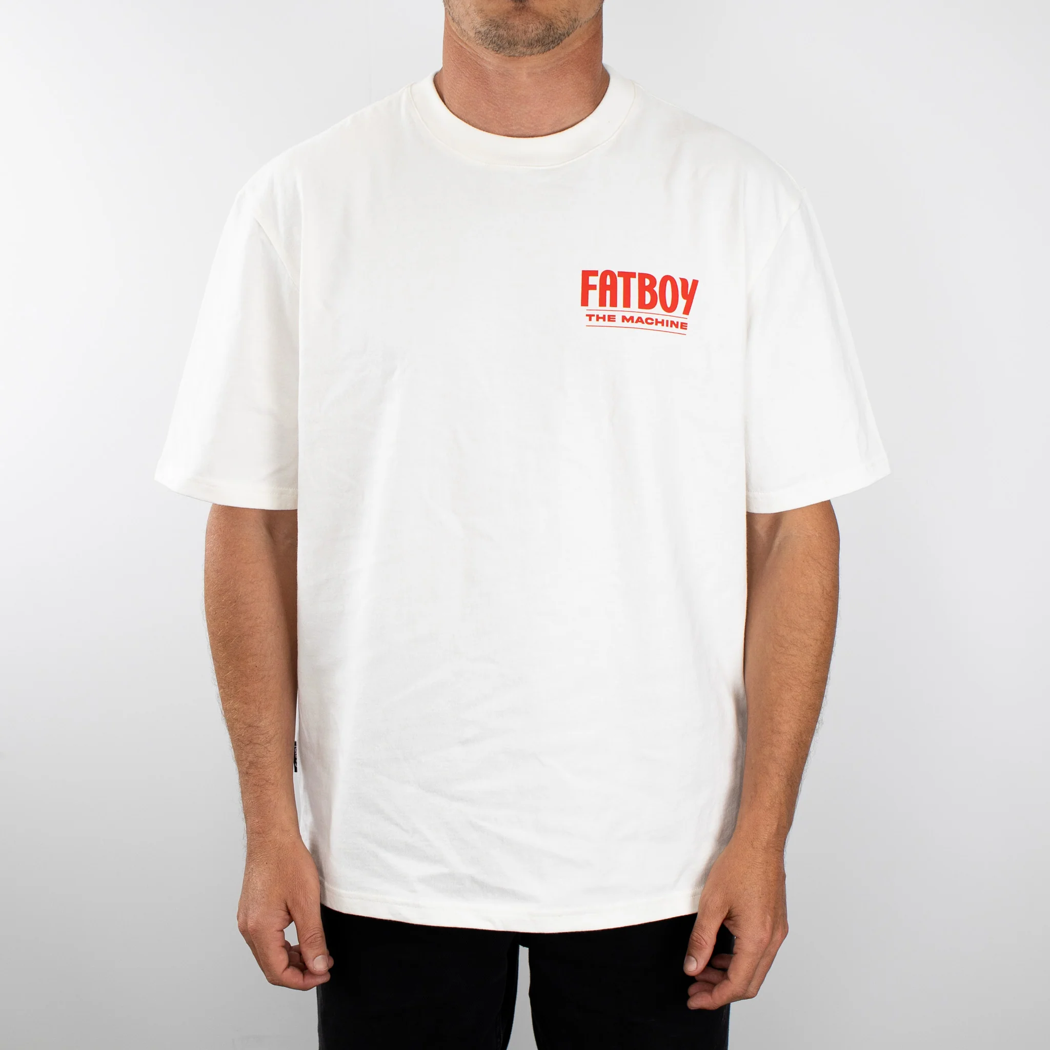 Fatboy Tee - Fatboy The Machine White / Red
