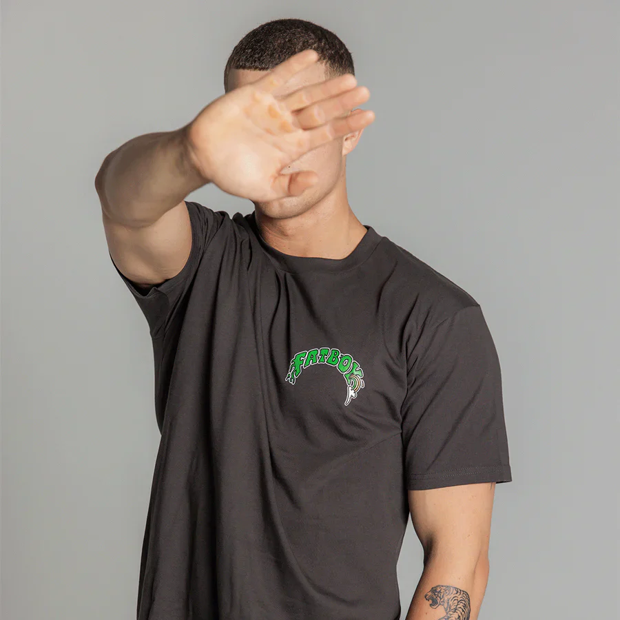Fatboy Tee - Skull Wheel Green - Image 22