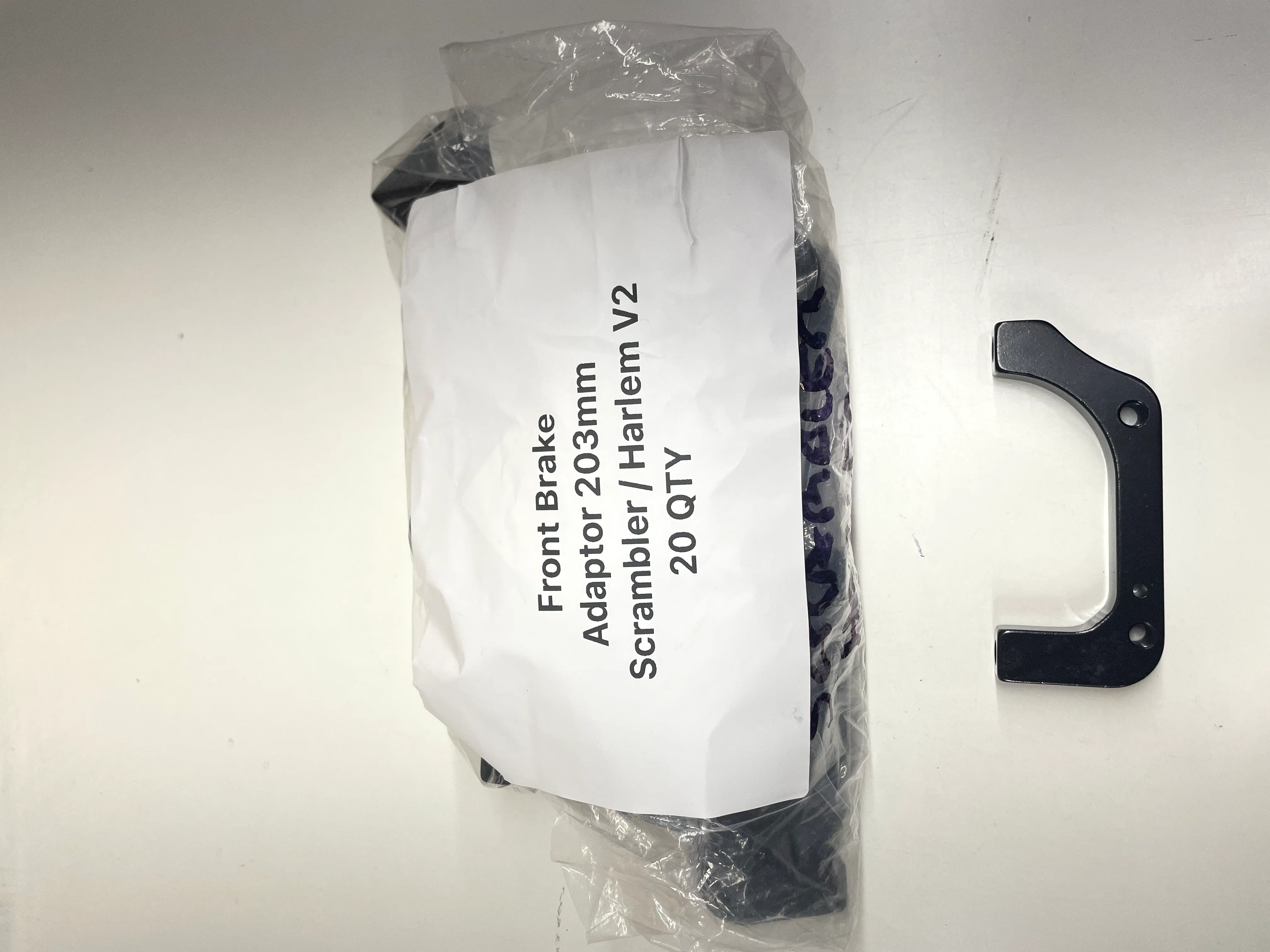 Front Brake Adaptor 203mm - Scrambler/Harlem V2 - Image 3