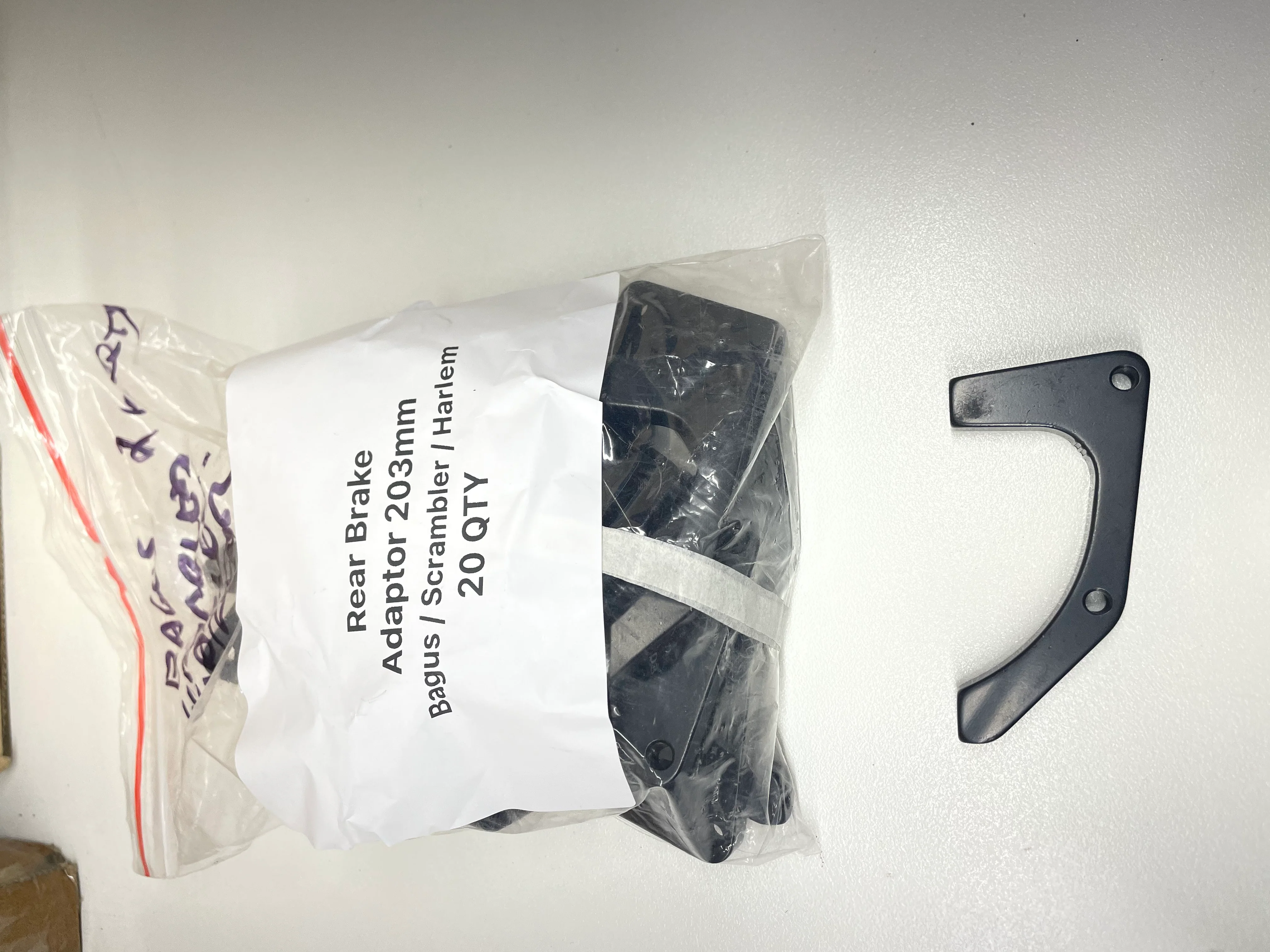 Front Brake Adaptor 203mm - V2 Bagus & all V3 models - Image 2