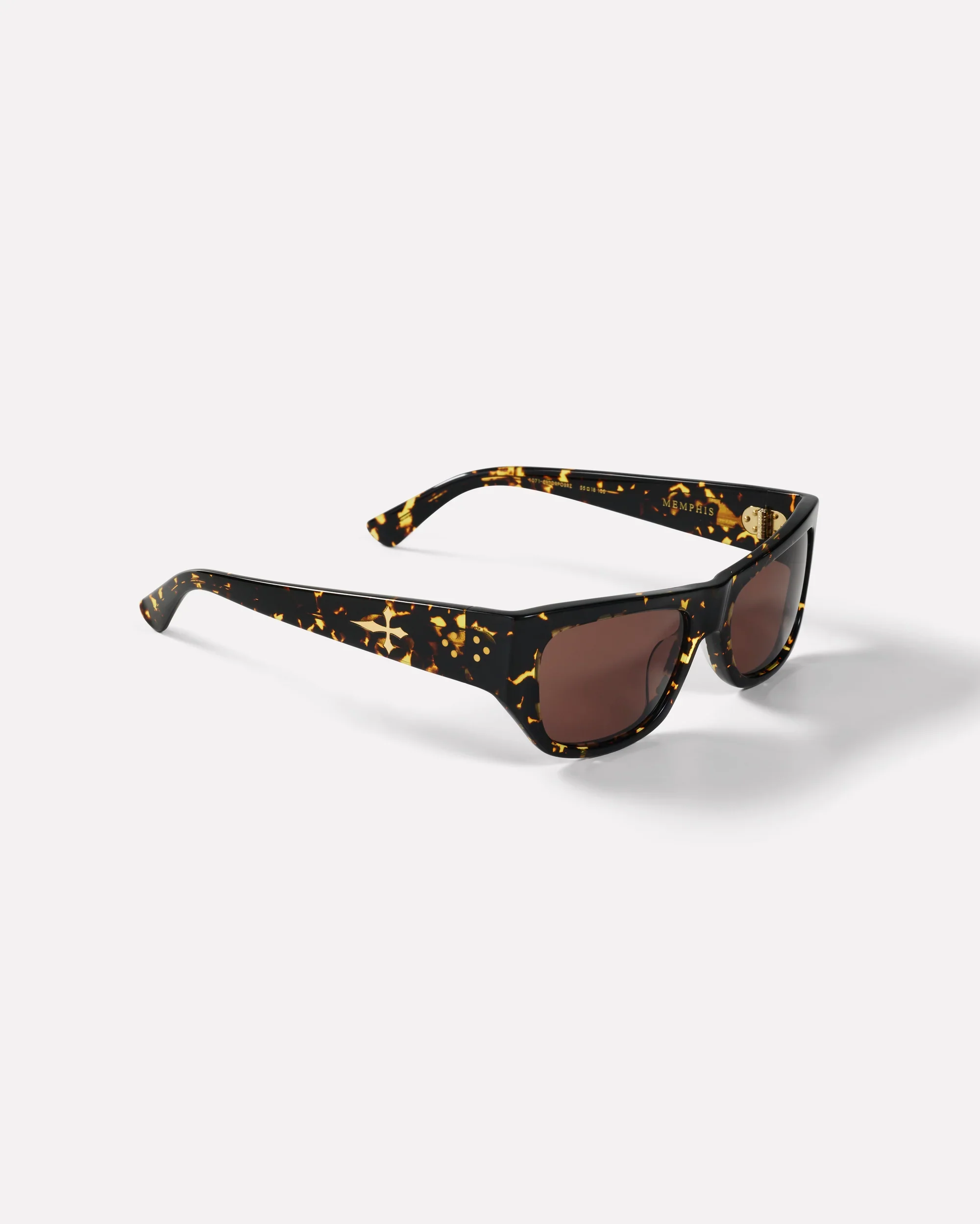 Memphis - Crystal Dark Tortoise Polished / Bronze - Image 5