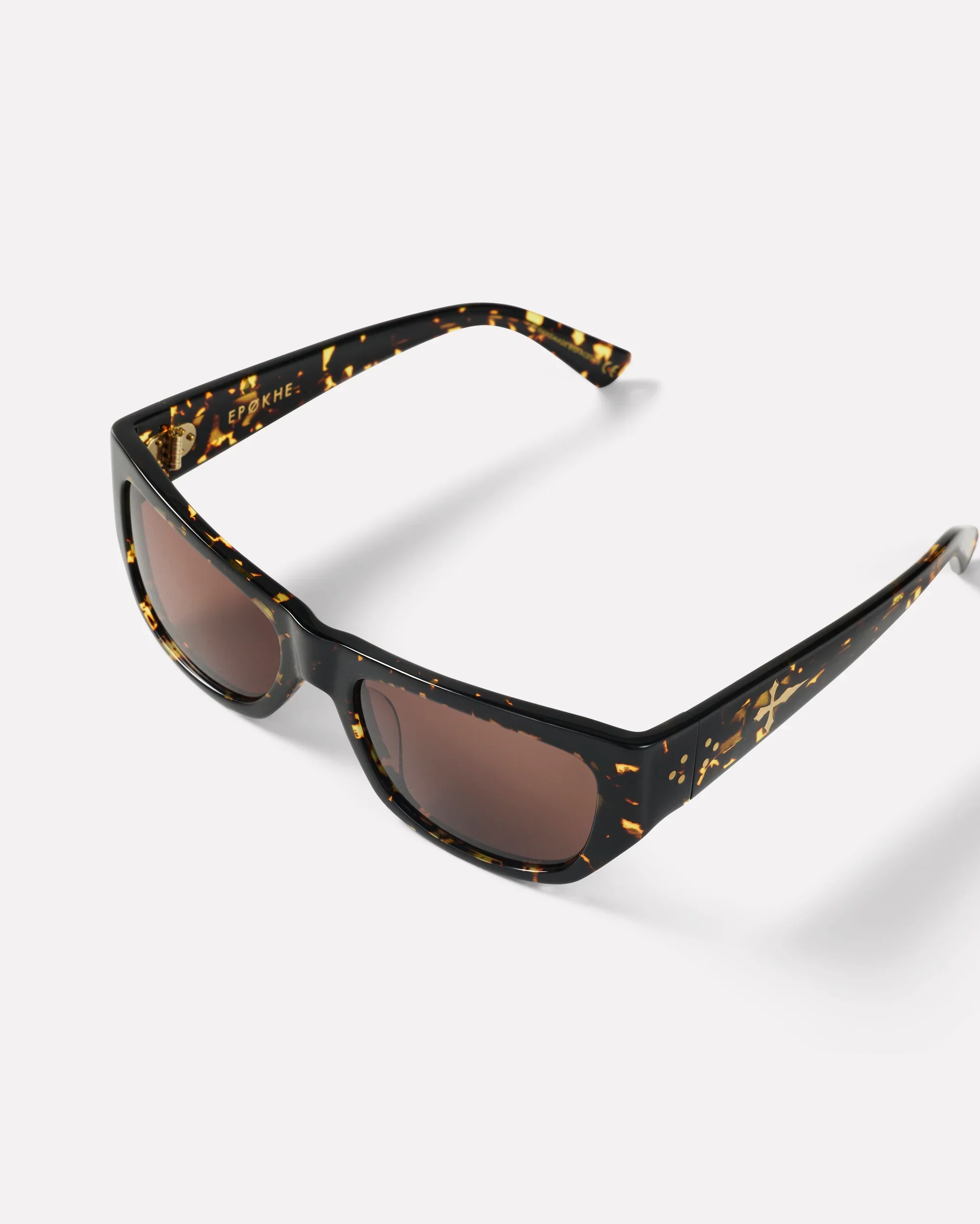 Memphis - Crystal Dark Tortoise Polished / Bronze - Image 6