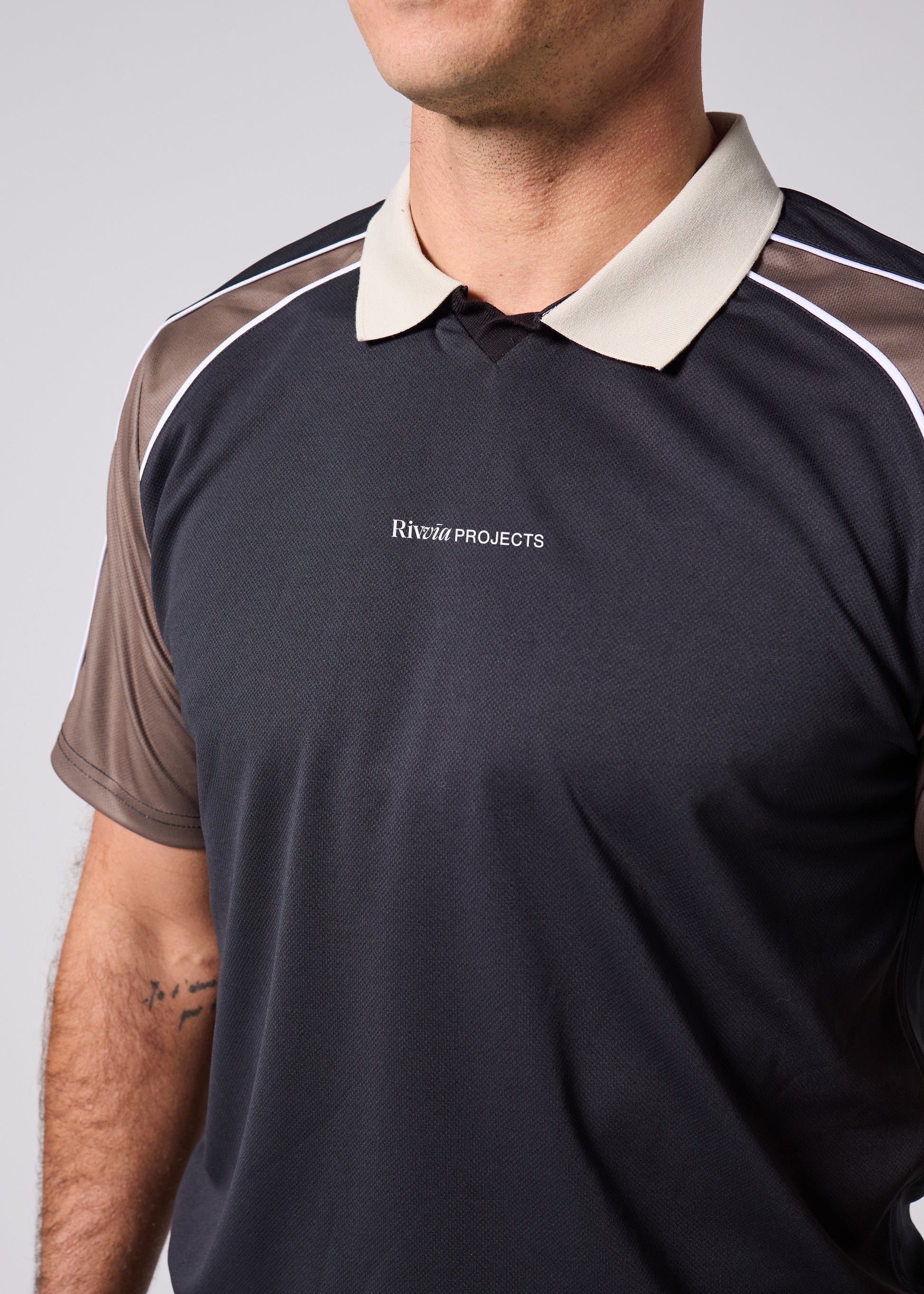 Passage Polo - Black & Brown - Image 6