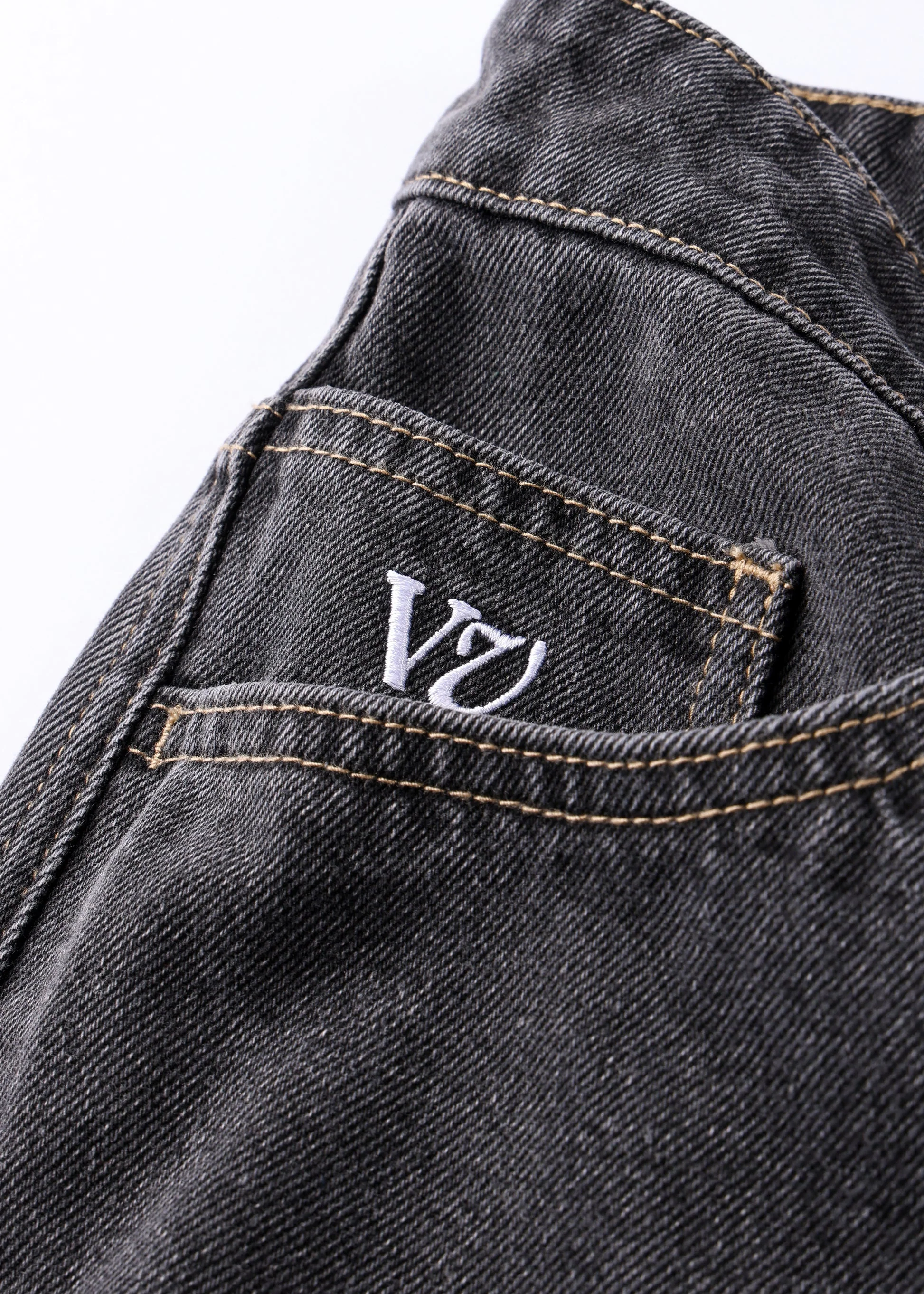 VV Class Denim Pant - Worn Black - Image 5