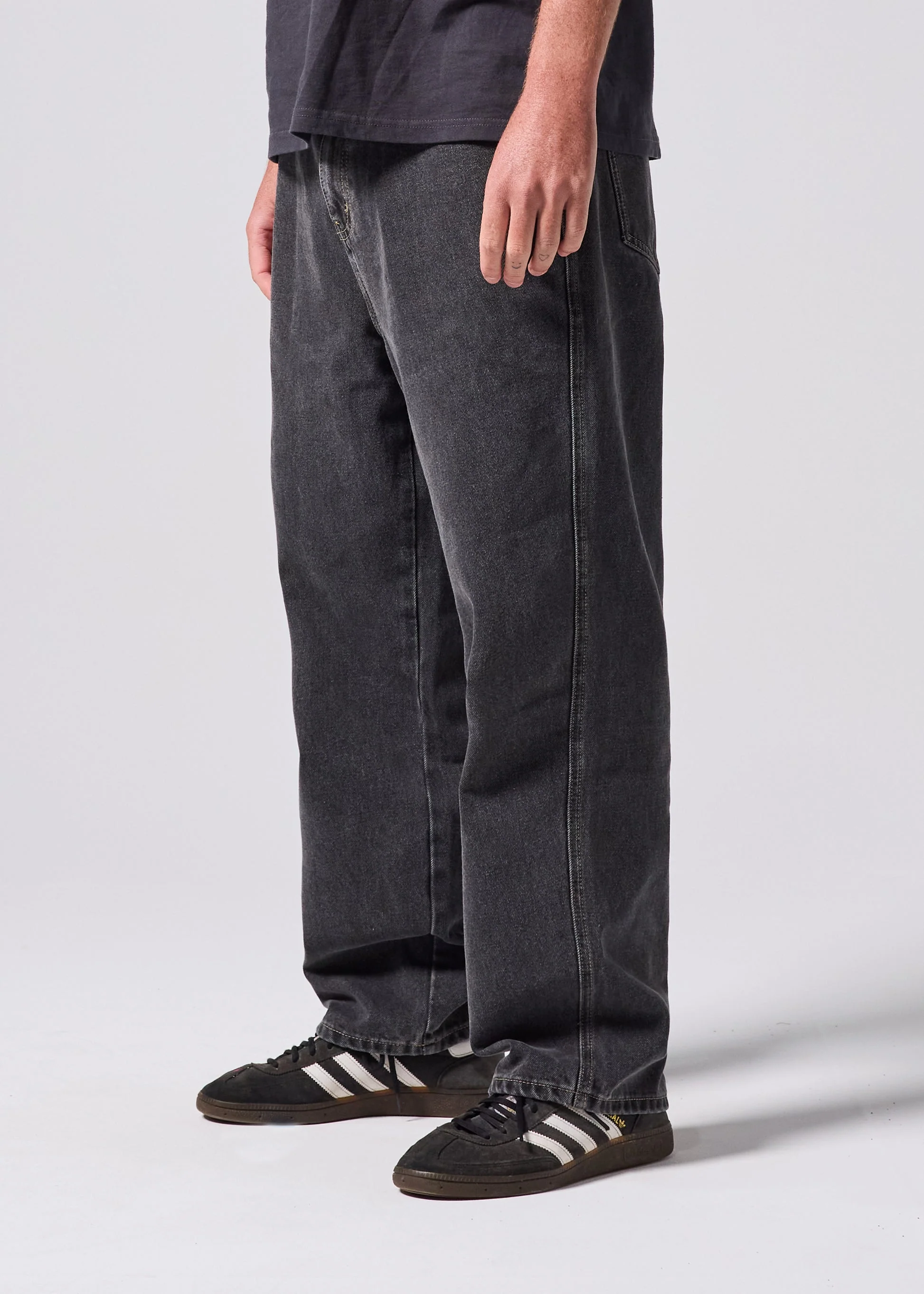 VV Class Denim Pant - Worn Black - Image 6