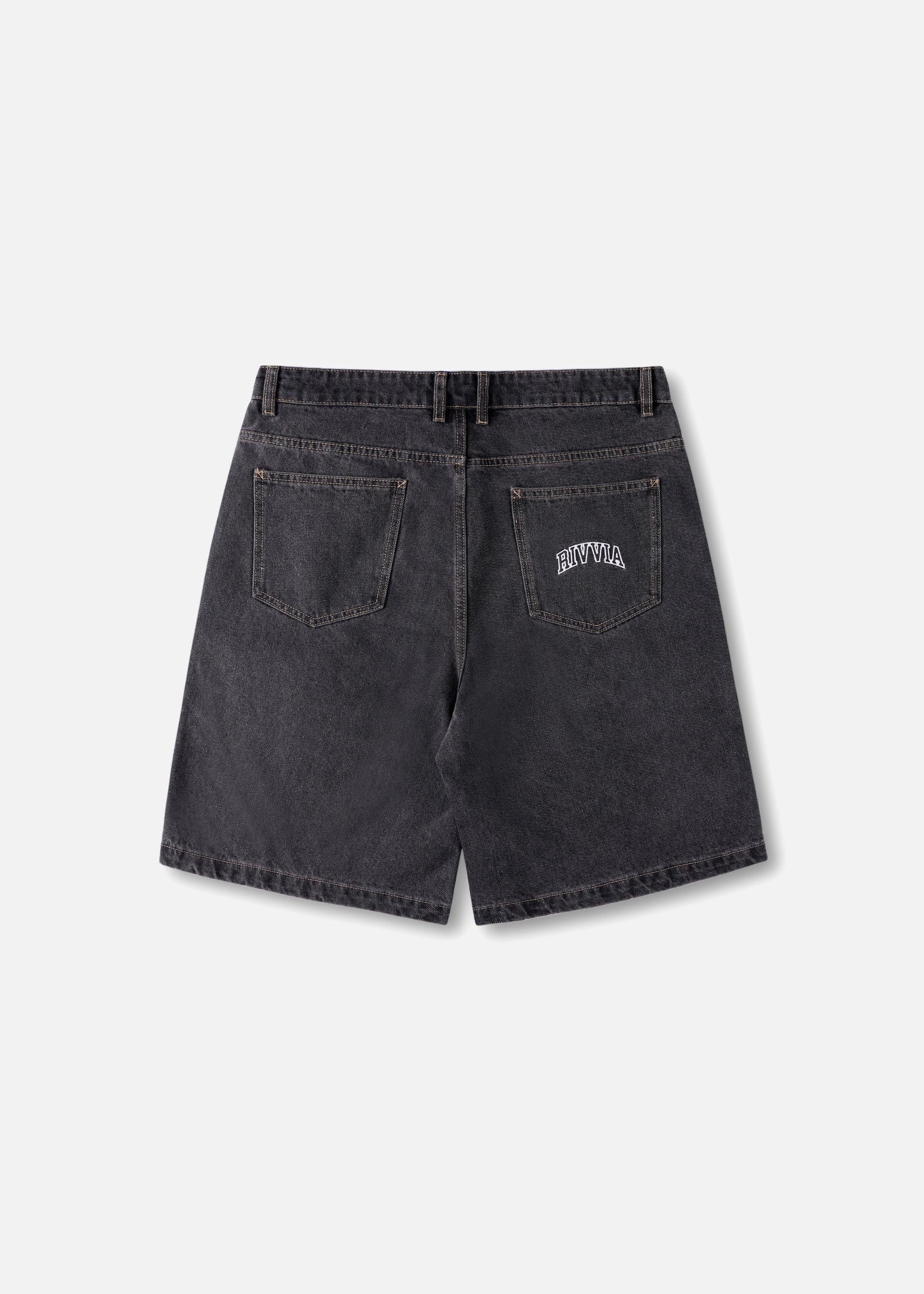 VV Class Denim Short - Worn Black - Image 3
