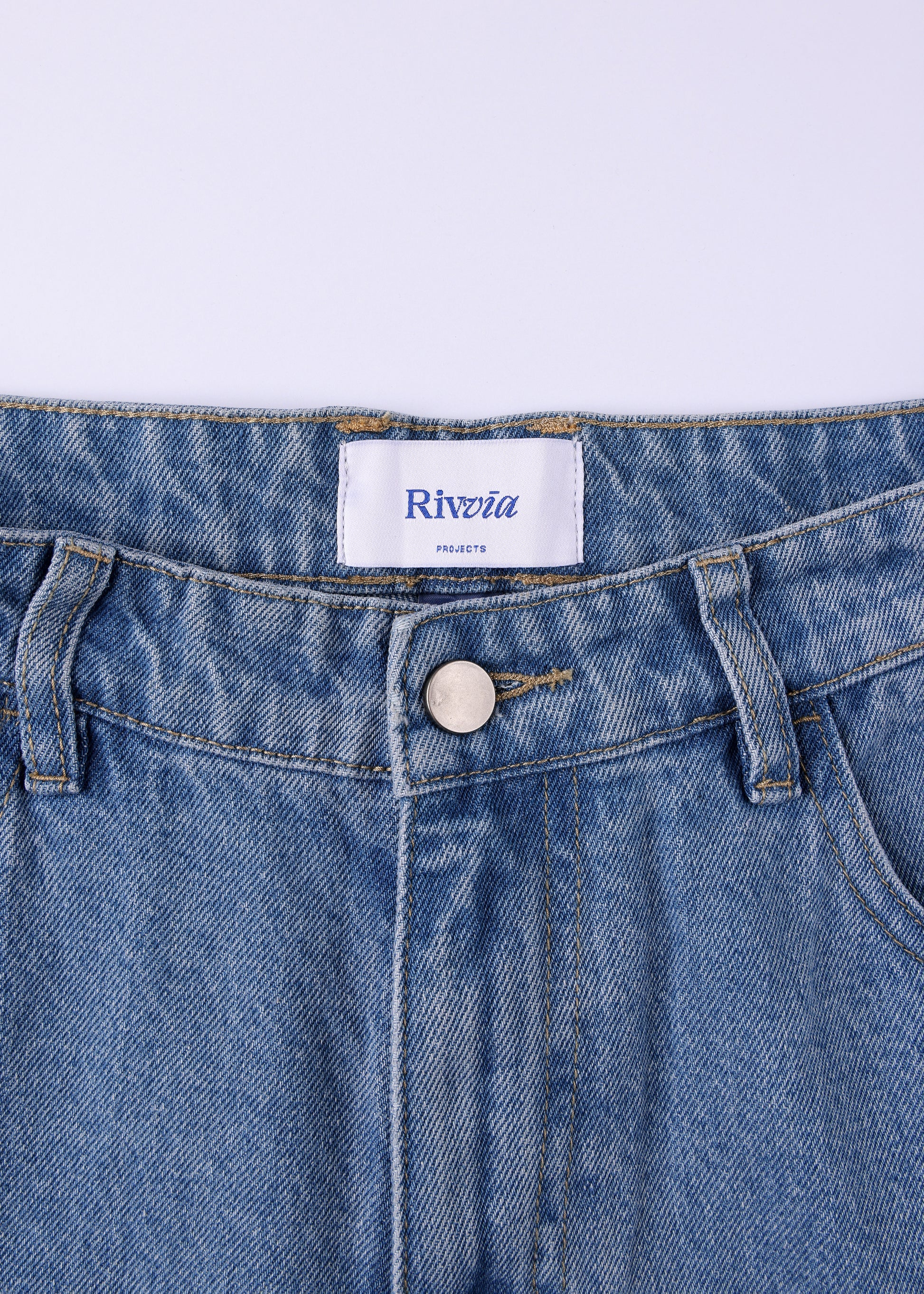 VV Class Denim Short - Worn Blue - Image 4